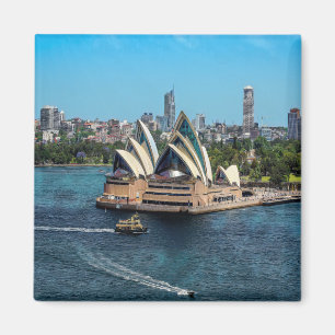 Sydney - OPERA HOUSE - panorama Magnet