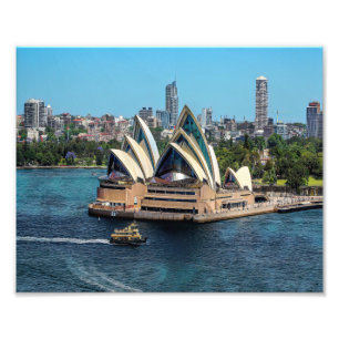 Sydney - OPERA HOUSE - panorama Photo Print