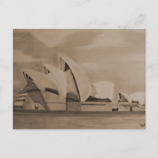 Sydney opera house postcard (Front)
