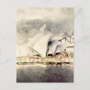 Sydney Opera House Postcard