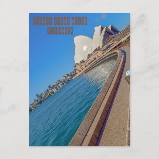 Sydney Opera House Postcard (Front)