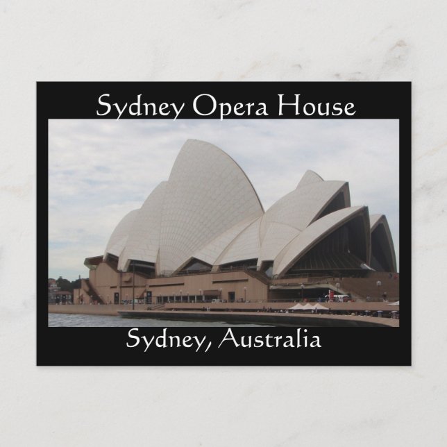 Sydney Opera House postcard (Front)
