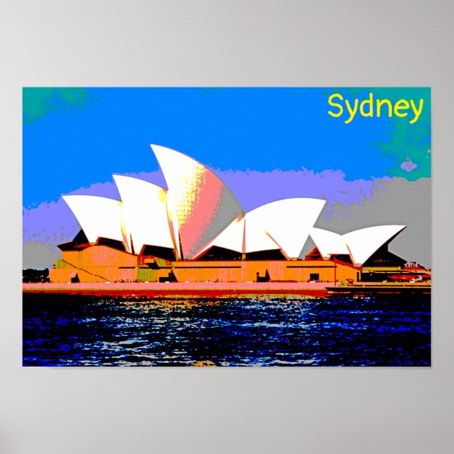 Sydney Opera House Poster (Front)