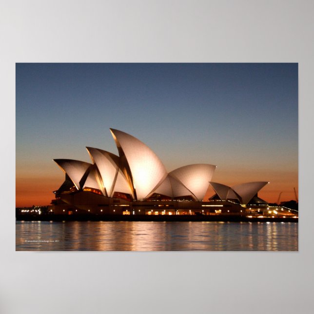 Sydney Opera House Poster (Front)