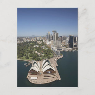 Sydney Opera House, Royal Botanic Gardens, CBD Postcard