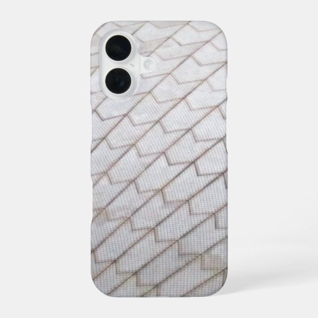 sydney opera house sail iPhone 16 case (Back)