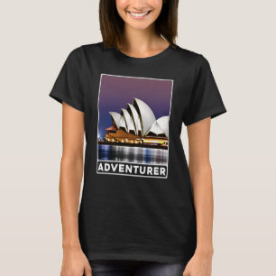 Sydney Opera House Sydney Australia Adventurer T-Shirt