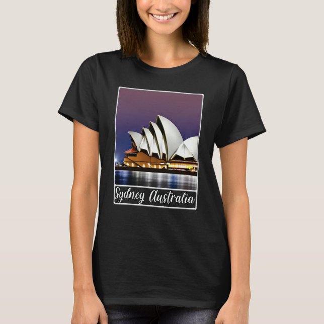 Sydney Opera House Sydney Australia T-Shirt (Front)