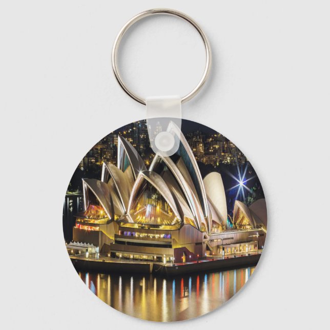 Sydney - OPERA HOUSE - view Key Ring (Front)