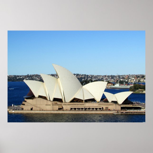sydney opera house winter poster (Front)