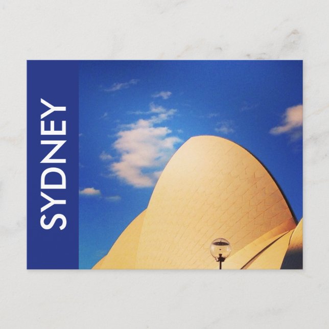 sydney opera sail postcard (Front)