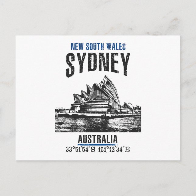 Sydney Postcard (Front)