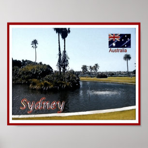 Sydney - Royal Botanic Gardens - Australia - Poste Poster