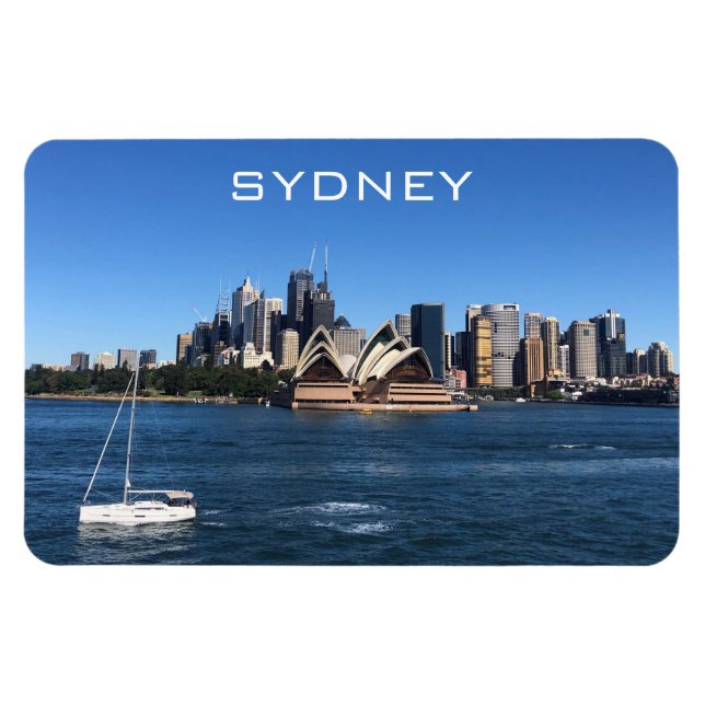 sydney sailing magnet (Horizontal)