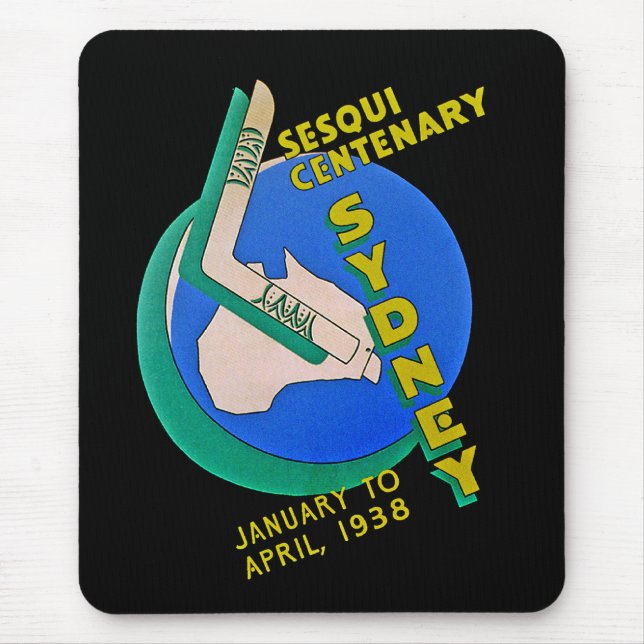 Sydney Sesqui Centenary Mouse Mat (Front)