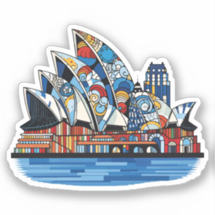 Sydney - Set Australia (15 out of 16) stickers