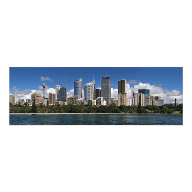 Sydney Skyline Photo Print (Front)