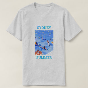 Sydney Summer swimming pool Australia travel T-Shirt