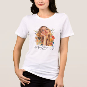 Sydney Sweeney Retro Concert Merch T-Shirt Tri-Blend Shirt