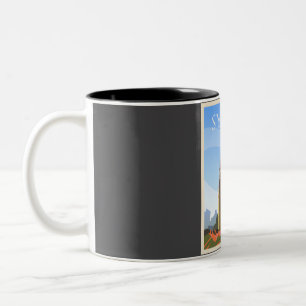Sydney Travel Two-Tone Coffee Mug