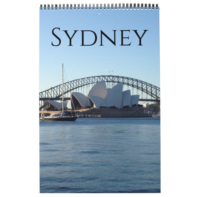 sydney travels calendar (Cover)