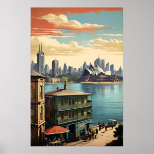 Sydney vintage poster
