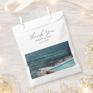 Sydney Wedding Bondi Beach Photo Favour Bags