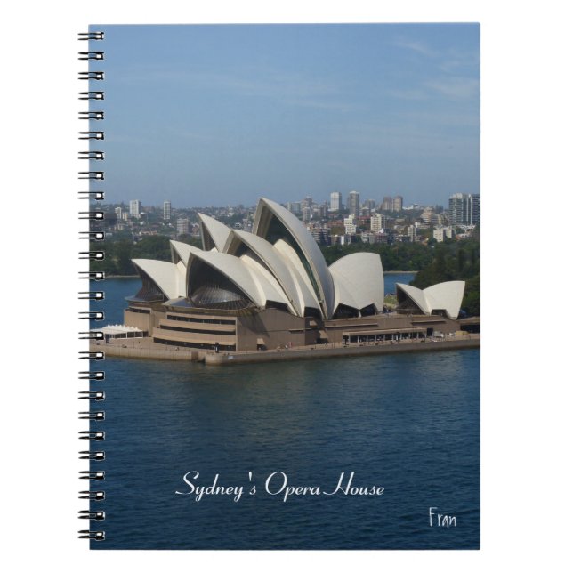 Sydney's Opera House Notebook (Front)