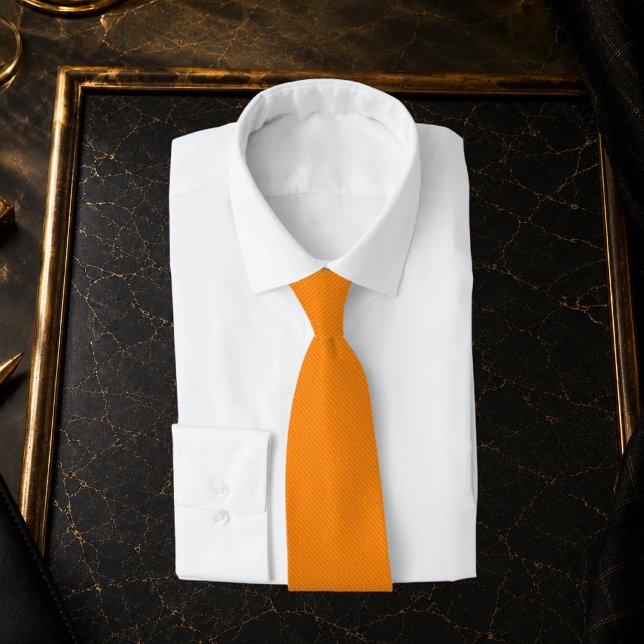 SYLAS – Bright Orange Modern Tie (Creator Uploaded)