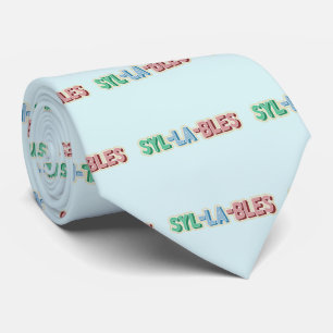 Syllables topography tie