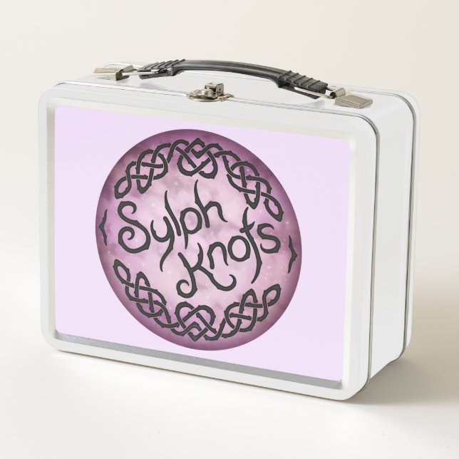 Sylph Knots Metal Lunch Box (Front)
