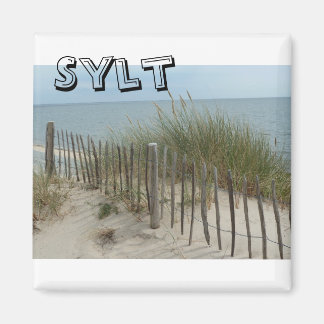 Sylt beach in Germany Magnet