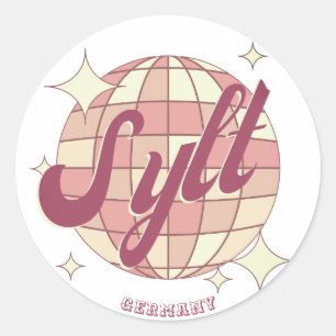 Sylt Deutschland Sticker Deko