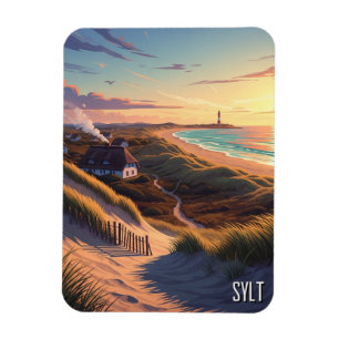 Sylt Germany Travel Magnet