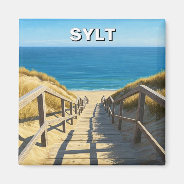 Sylt Germany Travel Magnet (Front)