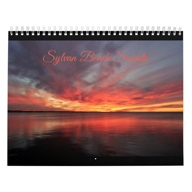 Sylvan Beach Sunsets Calendar (Cover)