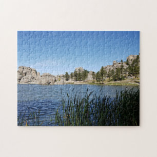 Sylvan Lake, Black Hills, Custer, South Dakota Jigsaw Puzzle