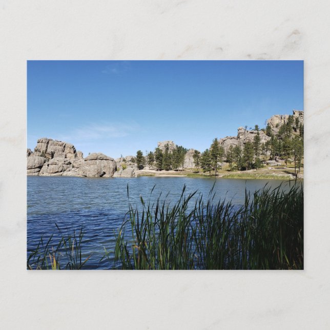 Sylvan Lake, Black Hills, Custer, South Dakota Postcard (Front)