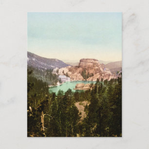 Sylvan Lake South Dakota Postcard