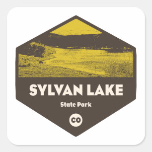 Sylvan Lake State Park Colorado Square Sticker