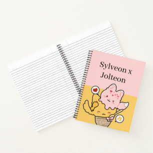 Sylveon And Jolteon Notebook ⚡︎
