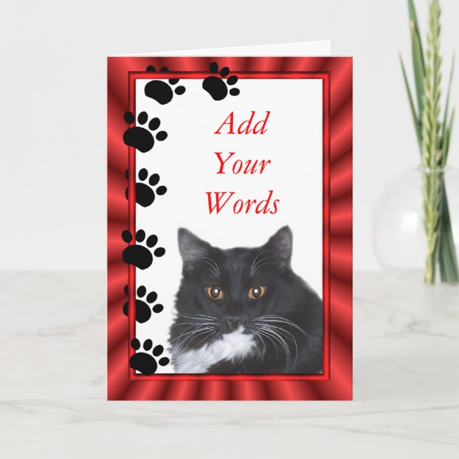 Sylvester card-customise card (Front)
