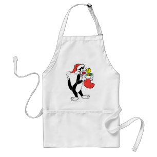 SYLVESTER™ Cat with Stocking Standard Apron