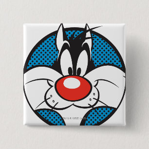 SYLVESTER™ Dotty Icon 15 Cm Square Badge