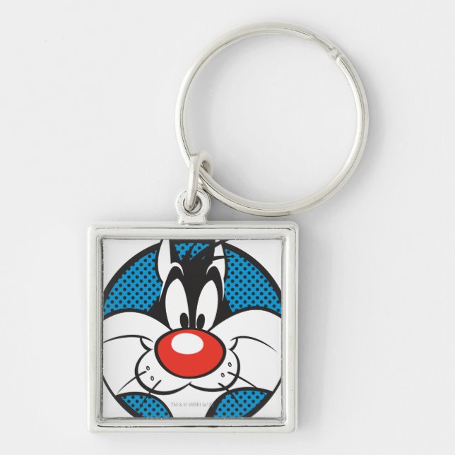 SYLVESTER™ Dotty Icon Key Ring (Front)