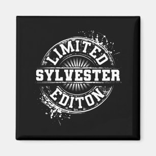 Sylvester Funny Surname Family Tree Birthday Magnet