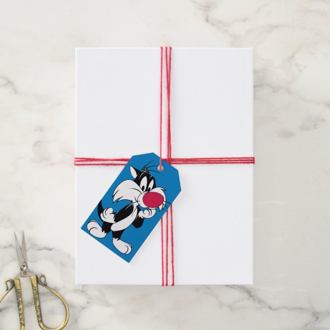 Sylvester Jr. | Classic Pose Gift Tags (With Twine)