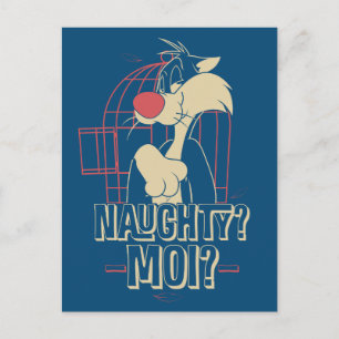 SYLVESTER™- Naughty? Moi? Postcard