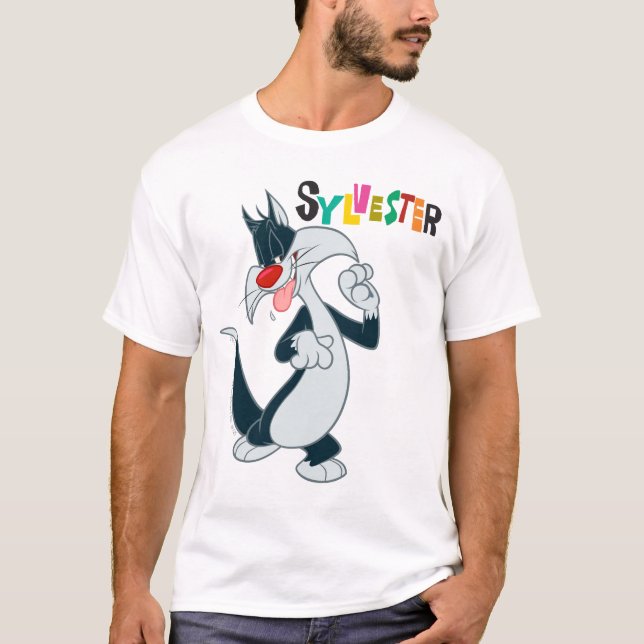 Sylvester Paw Up T-Shirt (Front)