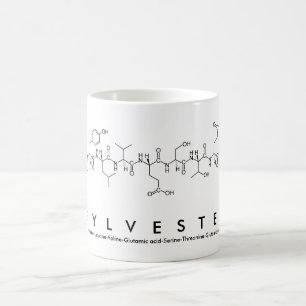 Sylvester peptide name mug